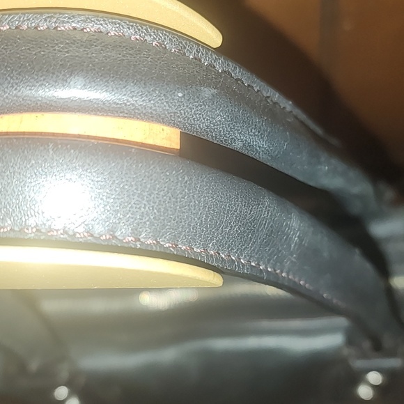 Leather Fossil Satchel - Picture 3 of 8